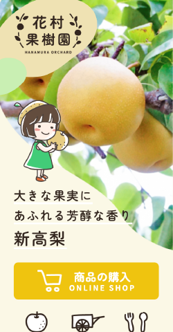 ポートフォリオ用制作ページ「花村果樹園」SP版